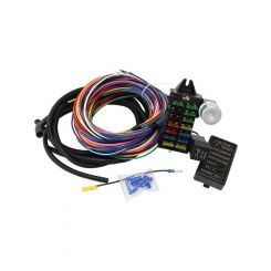 Aeroflow 12 Circuit Universal Wiring Harness 14 Fuse 12V