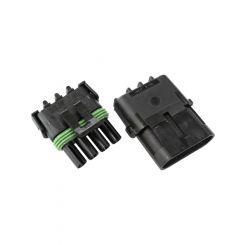 Aeroflow Weathertight 4 Pin Connector Male/Female, Pins & Seals