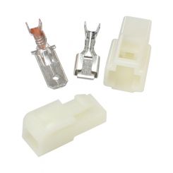 Aeroflow 1 Pin Electrical Connector Automotive Spade Style