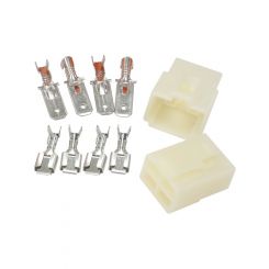 Aeroflow 4 Pin Electrical Connector Automotive Spade Style