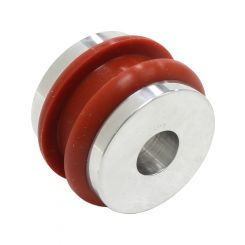 Aeroflow Exhaust Hangers Vibration Damper With Polished Insert