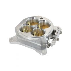 Aeroflow 4Bbl Throttle Body 1375Cfm Raw Finish 4150 / 4500 4Bbl