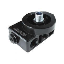 Aeroflow Remote Filter Head & Thermosta -10Orb X4,1/8" Port 71Deg O