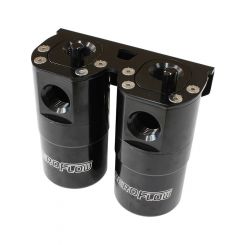 Aeroflow Dual Catch Can -10Orb Air / Oil Separator Diesel