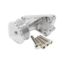 Aeroflow Gm Ls Power Steering Delete Idler Bracket And Pulley Polis