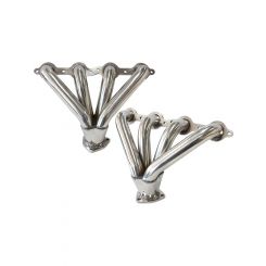 Aeroflow Gm Ls Block Huggers S/S Stainless Steel