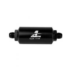 Aeromotive Inline Filter 10 Micron -6An Male Bright Black 2" Od