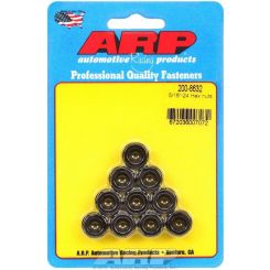 ARP Nuts Hex Custom Black 5/16"-24 RH Thread Qty 10