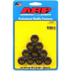 ARP Nuts Hex Custom Black 1/2"-20 RH Thread Qty 10