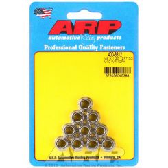 ARP Nut 12Pt Stainless Steel Polished 8mm x 1.25 Thread Qty 10