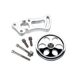 Billet Specialties Sbc Power Steer Swp Bracket Includes Pulley Bolts