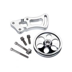 Billet Specialties Sbc Power Steer L/Pump Bracket Includes Pulley Bolts