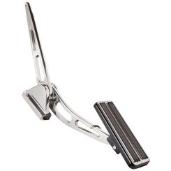 Billet Specialties Billet Gas Pedal Rectangle Blk Universal Mount