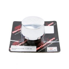 Billet Specialties Billet Breather Crossflag 1-1/ 1-1/4 Hole