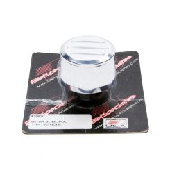 Billet Specialties Billet Breather Milled 1-1/4 1-1/4 Hole