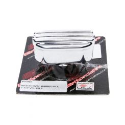 Billet Specialties Billet Breather Oval Ribbed 1-1/4 Hole