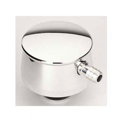 Billet Specialties Billet Breather Plain 1- Hole With Pcv And Tube