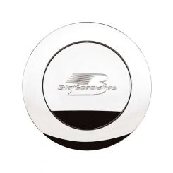 Billet Specialties Billet Horn Button Billet Logo Large Billet Wheels &