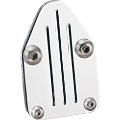 Billet Specialties Sb/C Billet Fuel Pump Blockoff Milled Aluminium Poli