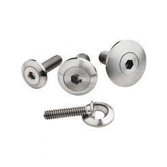 Billet Specialties Stainless Pro Bolts (Pr) 5/16-18 X 1" 3/4" Washer Od