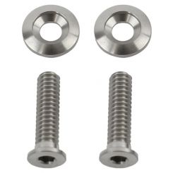 Billet Specialties Stainless Fender Pro Bolts 1/4 in.-20 RH Thread Pair