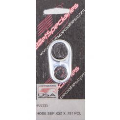 Billet Specialties Hose Separaters .625" X .781" Billet