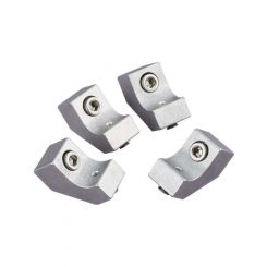 Billet Specialties Late Model Chev Bracket Kit Suit Centre Bolt Covers