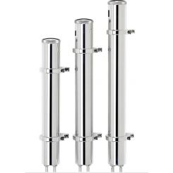 Billet Specialties Billet Overflow Tanks Smooth 15Hgt 2 Diameter 13Oz B