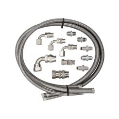 Billet Specialties Power Steering Hose Kit Suit Gm Boxes & Ford Type Ra