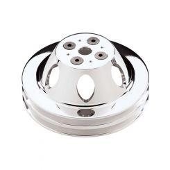 Billet Specialties Sb Chev Water Pump Pulley Doub Le Billet, Short Pump