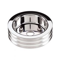 Billet Specialties Sb Chev Crank Triple Pulley Billet Short Pump