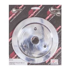 Billet Specialties Bb Chev Crank Pulley Single Billet Suit Short Pump