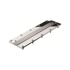 Billet Specialties Billet Ribbed Ls Valley Cover Includes Arp 12-Pt Bol