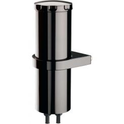 Billet Specialties Overflow Tank Black 8.75" Tall