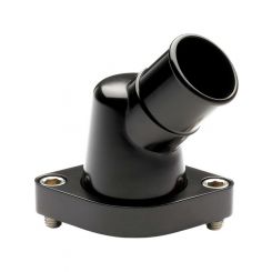 Billet Specialties Thermostat Black Housing Chev 45 Degree