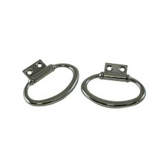 Bob Drake 1933-34 Ford Door Pull Inside Handles - Chrome Cast Ste