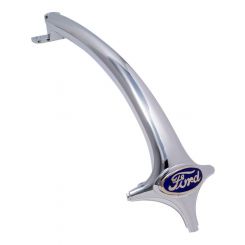 Bob Drake 1936 Ford Bullnose Ornament Chrome Grille Shell Ornament