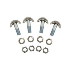 Bob Drake 1932 Ford Bumper Bolt Set (4) S/S C/W Nuts & Washers