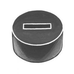 Bob Drake 1932-48 Door Check Bumpers Rubber