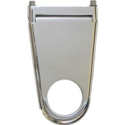 Borgeson Alum 2-1/4"Dia X2" Column Drop Polished - Swivel-