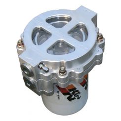 Clear View Filtration 6" Screw-On Oil Filter 115 Mic -12 Ports Clear  (125-115)