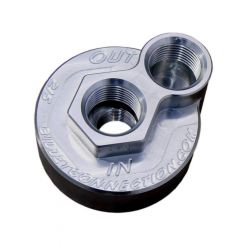 Clear View Filtration Pontiac & Oldsmobile Clr Block Adapter -12 Orb Inle (215)