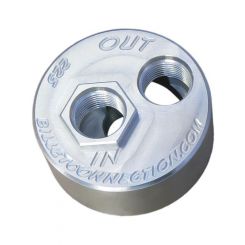 Clear View Filtration Ls Late Oil Filter Adapter Clear -10 Orb In/ Out 22 (226)
