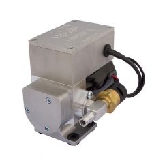 CVR Vacuum Pump Electric Regulated 12V Aluminum Clear Anodize