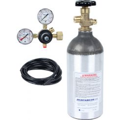 Dedenbear 2.5Lb. Co-2 Bottle With Valve, Regulator & Tubing