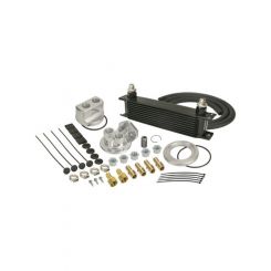 Derale Oil Cooler & Remote Filter Kit 13" X 4-9/16" X 2"
