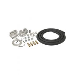 Derale Oil Filter Relocation Kit Universal Single Filter Kit