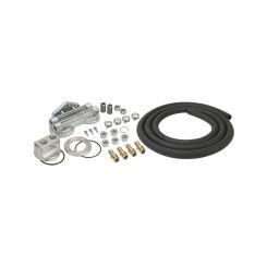 Derale Oil Filter Relocation Kit Universal Dual Filter Kit