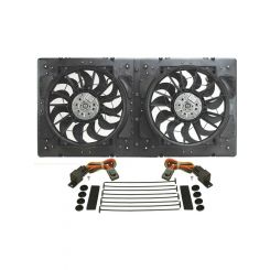 Derale 12" Dual Fan & Shroud Kit 4000 Cfm, 797 X 400 X 83Mm