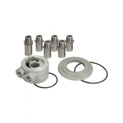 Derale Sandwich Adapter - Universal 3/8" Npt With Pressure Relief